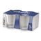 Glazenset Strepen Transparant Glas 360 ml (6 Stuks)
