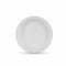 Set van herbruikbare borden Algon Wit Plastic 20,5 x 3 cm (36 Stuks)