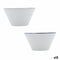 Kom Quid Vita Tribal Ontbijt Keramisch Wit (500 ml) (12 Stuks)
