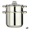Stoomoven met braadpan Glas 6 L (2 Stuks)