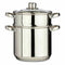 Stoomoven met braadpan Glas 6 L (2 Stuks)