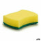 Schuurspons Geel Groen Synthetische vezel 10 x 3 x 7,5 cm (96 Stuks)