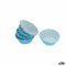 Set met cakevormen Wooow Wegwerpbaar Blauw (36 Stuks) (50 pcs)