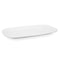 Serveerschaal Bidasoa Glacial Wit Keramisch 36 x 21 cm (3 Stuks) (Pack 3x)