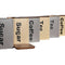 Tin Home ESPRIT Beige Grijs Donkerbruin Metaal Bamboe 10 x 10 x 14,5 cm (6 Stuks)