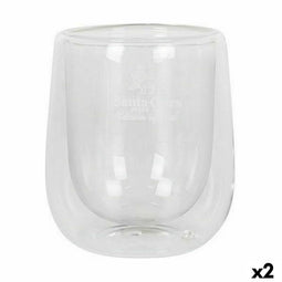 Glazenset Santa Clara Thermisch Borosilicaatglas 2 Onderdelen (2 Stuks)