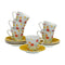 Set van koffiekopjes Versa Flandes 6 Stuks Porselein