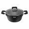 Kookpot met Glazen Deksel Quttin Grand Chef 32 x 20 x 11 cm 3 mm (4 Stuks)