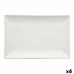 Serveerschaal La Mediterránea Elite Rechthoekig 34 x 22,5 x 2,5 cm (6 Stuks)