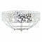 Fruitschaal DKD Home Decor 28 x 28 x 13,5 cm Zilverkleurig Metaal
