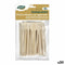 Bamboestokken Algon 10,5 cm Set 100 Onderdelen (30 Stuks)