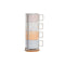 Set van koffiekopjes DKD Home Decor Geel Blauw Wit Rood Metaal Bamboe Dolomite 4 Onderdelen 260 ml