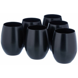 Glazenset Chef&Sommelier PRIMARY BLACK Zwart Glas 360 ml 6 Onderdelen