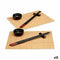 Sushi-set Zwart Bamboe Keramiek (12 Stuks)