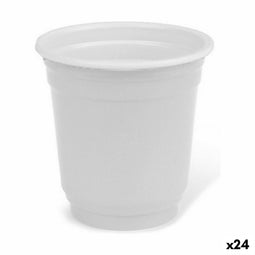 Set Shotglazen Algon Herbruikbaar Wit Plastic 36 Onderdelen 50 ml (24 Stuks)