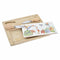 Kaasplank DKD Home Decor Bamboe Keramiek 24,5 x 20 x 1,2 cm (4 Stuks)