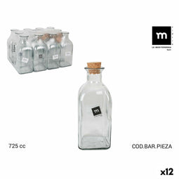 Glazen fles La Mediterránea Medi Afvoerstop 725 ml (12 Stuks)