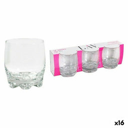 Glazenset LAV Adora 290 ml 3 Onderdelen (16 Stuks)