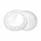 Food Tray Set Algon Rond Wit 2 Onderdelen 25 x 25 x 2 cm (48 Stuks)