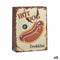 Papieren Zak Hotdog & Coffee 10 x 33 x 25,5 cm (12 Stuks)