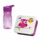 Picknickhouder met Fles Mondex Uil Roze