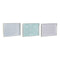 Dienblad DKD Home Decor Blauw Groen Lila Hout MDF Scandi 40 x 30 x 5 cm (3 Stuks)