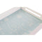 Dienblad DKD Home Decor Blauw Groen Lila Hout MDF Scandi 40 x 30 x 5 cm (3 Stuks)