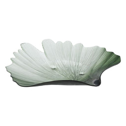 Dienblad Groen Schelp 48 cm