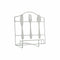 Lessenaar DKD Home Decor Bestekken 23 x 15 x 22 cm Zilverkleurig Metaal
