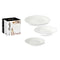 Serviesset Wit Glas (2 Stuks) 18 Onderdelen