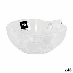 Kom La Mediterránea Capricho Appel Glas 11,4 x 10,3 x 4,5 cm (48 Stuks)