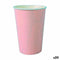 Glazenset Algon Wegwerp Karton Roze 20 Onderdelen 220 ml (20 Stuks)