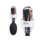 Borstel Zwart Siliconen Plastic (12 Stuks)