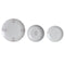 Serviesset DKD Home Decor Wit Roze Porselein Scandi 18 Onderdelen 27 x 27 x 3 cm (2 Stuks)