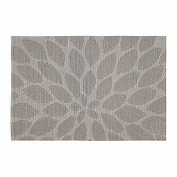 Placemat Bidasoa Ikonic Lakens Grijs PVC (45 x 30 cm) (Pack 12x)