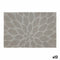 Placemat Bidasoa Ikonic Lakens Grijs PVC (45 x 30 cm) (Pack 12x)