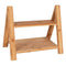 Dienblad Viejo Valle Dubbele hoogte Bamboe 33 x 19,5 x 18 cm (2 Stuks)