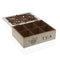 Box for Infusions Versa Lakens Hout MDF 23 x 7,5 x 17,5 cm