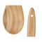 Lepel Natuurlijk Hout 7 x 35 x 2 cm (12 Stuks)