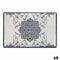 Serveerschaal La Mediterránea Rosetta Porselein Rechthoekig 30 x 20 x 2,5 cm (6 Stuks)
