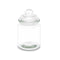 Blik Transparant Glas 250 ml 8 x 13 x 8 cm (24 Stuks) Met deksel