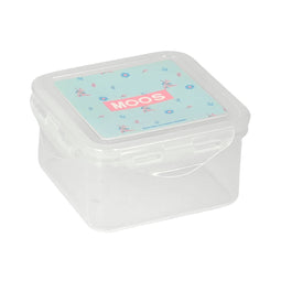 Lunchbox Moos Garden 13 x 7.5 x 13 cm Turkoois