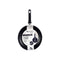 Pan 28 cm Blauw Aluminium (6 Stuks)