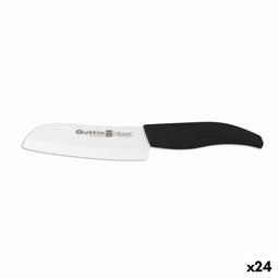 Santoku-mes Quttin Keramisch Zwart
