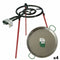 Gasbrander voor Paellapan Ø 46 cm Set Metaal (4 Stuks)