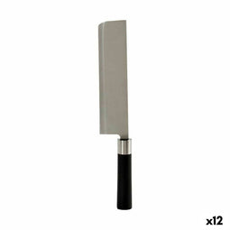 Groot kookmes Kinvara KT11-5604S08 Zwart Zilverkleurig Roestvrij staal Plastic 5,6 x 2,5 x 33 cm...