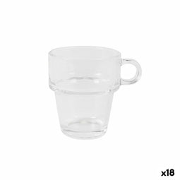 Mokkenset La Mediterránea Tower 280 ml 2 Onderdelen (18 Stuks)