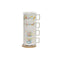 Set van koffiekopjes DKD Home Decor Multicolour Metaal Bamboe Dolomite 260 ml