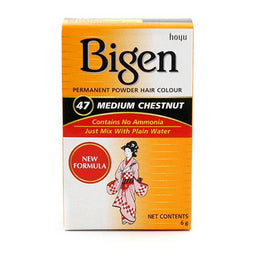 Permanente Kleur Bigen 47 Medium Chestnut (6 g)