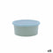 Ronde Lunchtrommel met Deksel Quid Inspira 470 ml Blauw Plastic (12 Stuks)